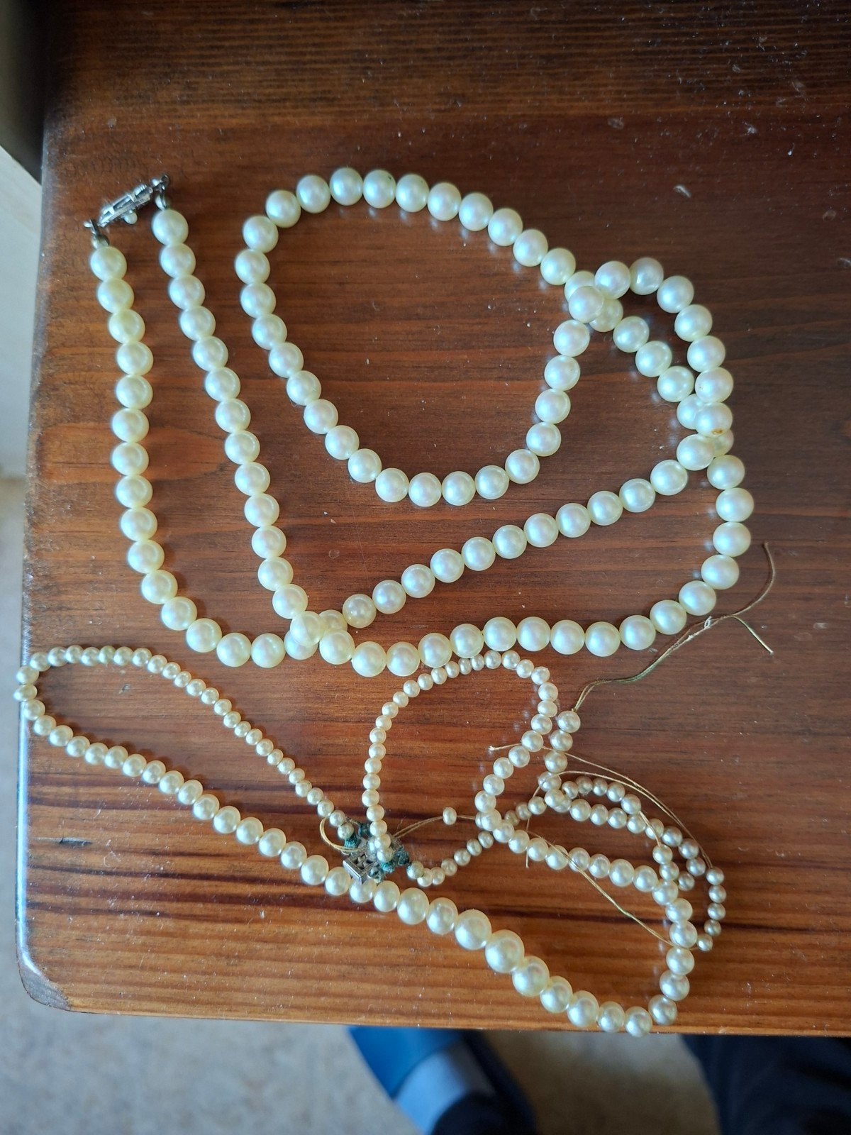 mooi vintage parels en diverse kettingen, Ophalen, Overige materialen