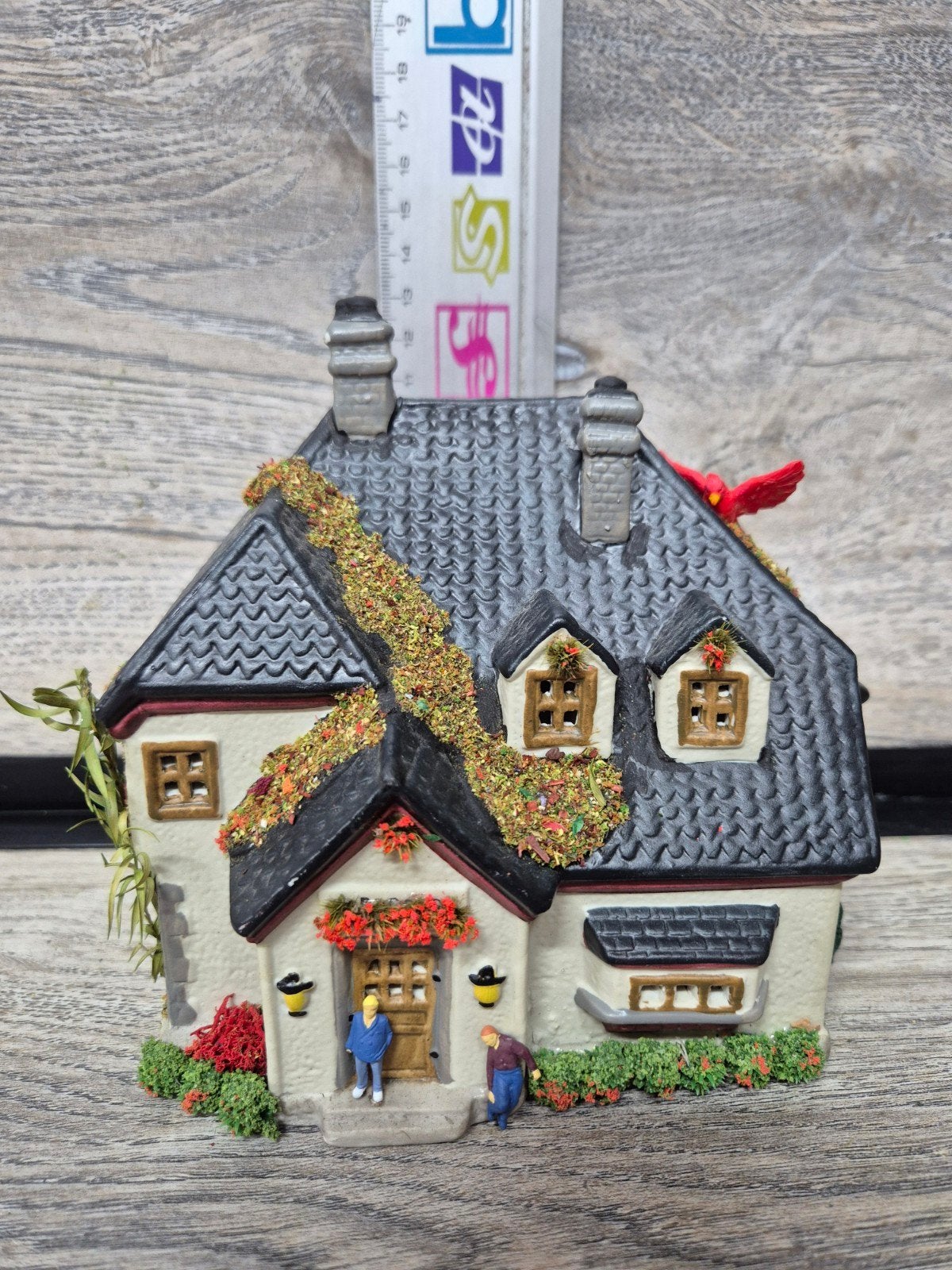 lemax mooi huis zonder verlichting gepimpt kerstdorp kerst, Diversen, Ophalen of Verzenden, Zo goed als nieuw