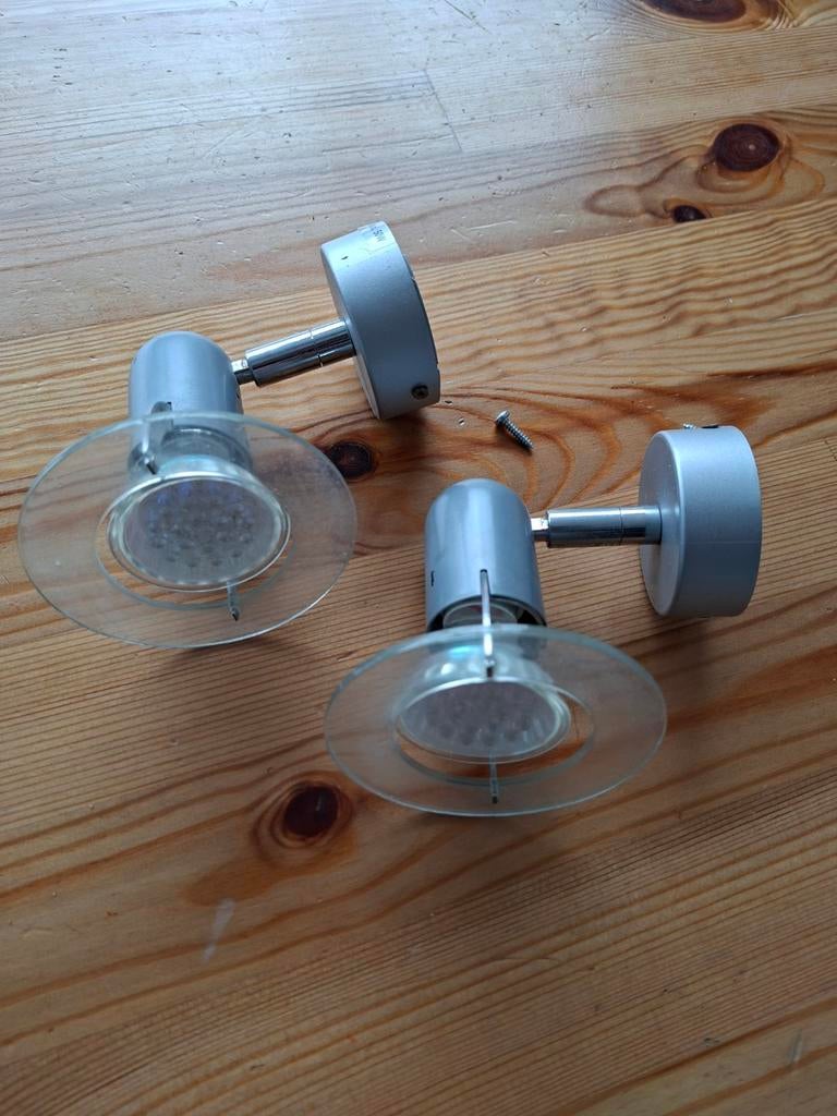 2 verstelbare halogeen spots – Massive – max 50W, Ophalen of Verzenden