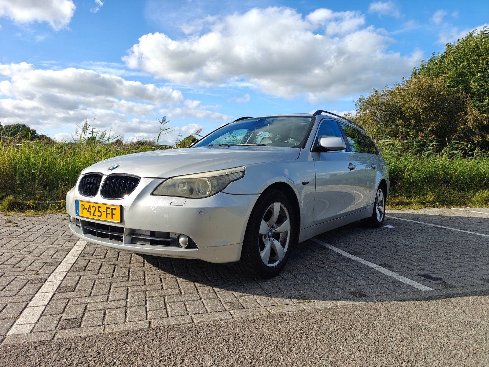 BMW 5-Serie 2.5 2006 automaat in topstaat! 218PK Youngtimer!, Automaat, Achterwielaandrijving, Zwart, 2497 cc
