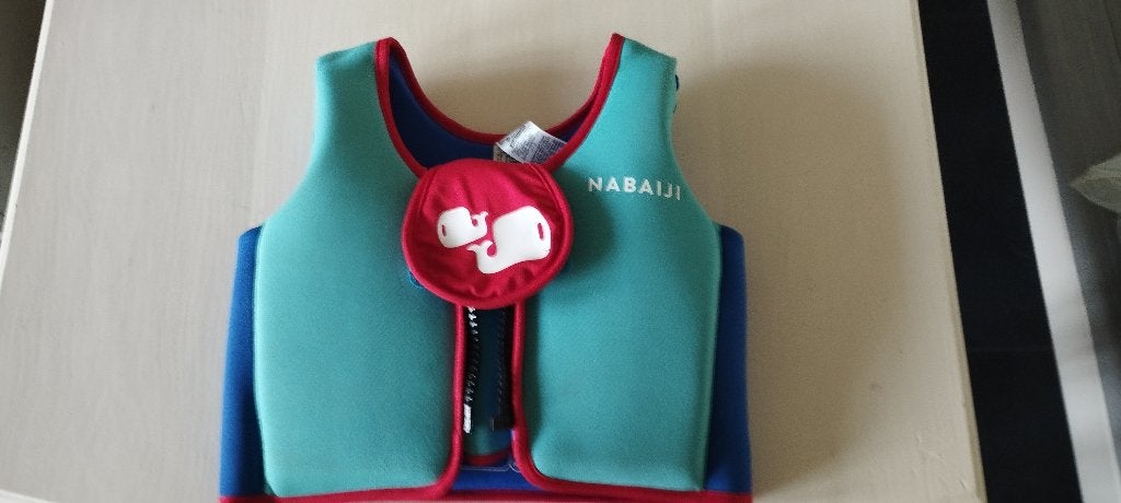 Nabaji zwemvest maat M (18-30 kilo), Kinderen en Baby's, Nabaji, Jongen of Meisje, Ophalen of Verzenden, Zo goed als nieuw