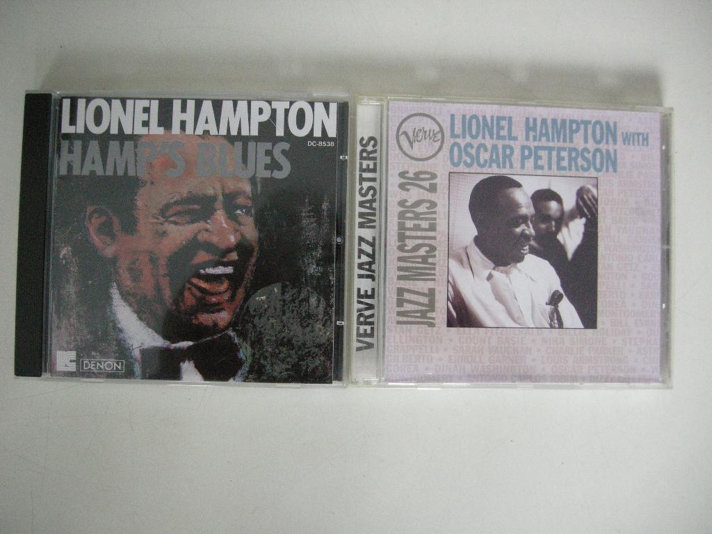 Oscar Peterson Lionel Hampton - 2X CD - zgan, Ophalen, Zo goed als nieuw, Jazz