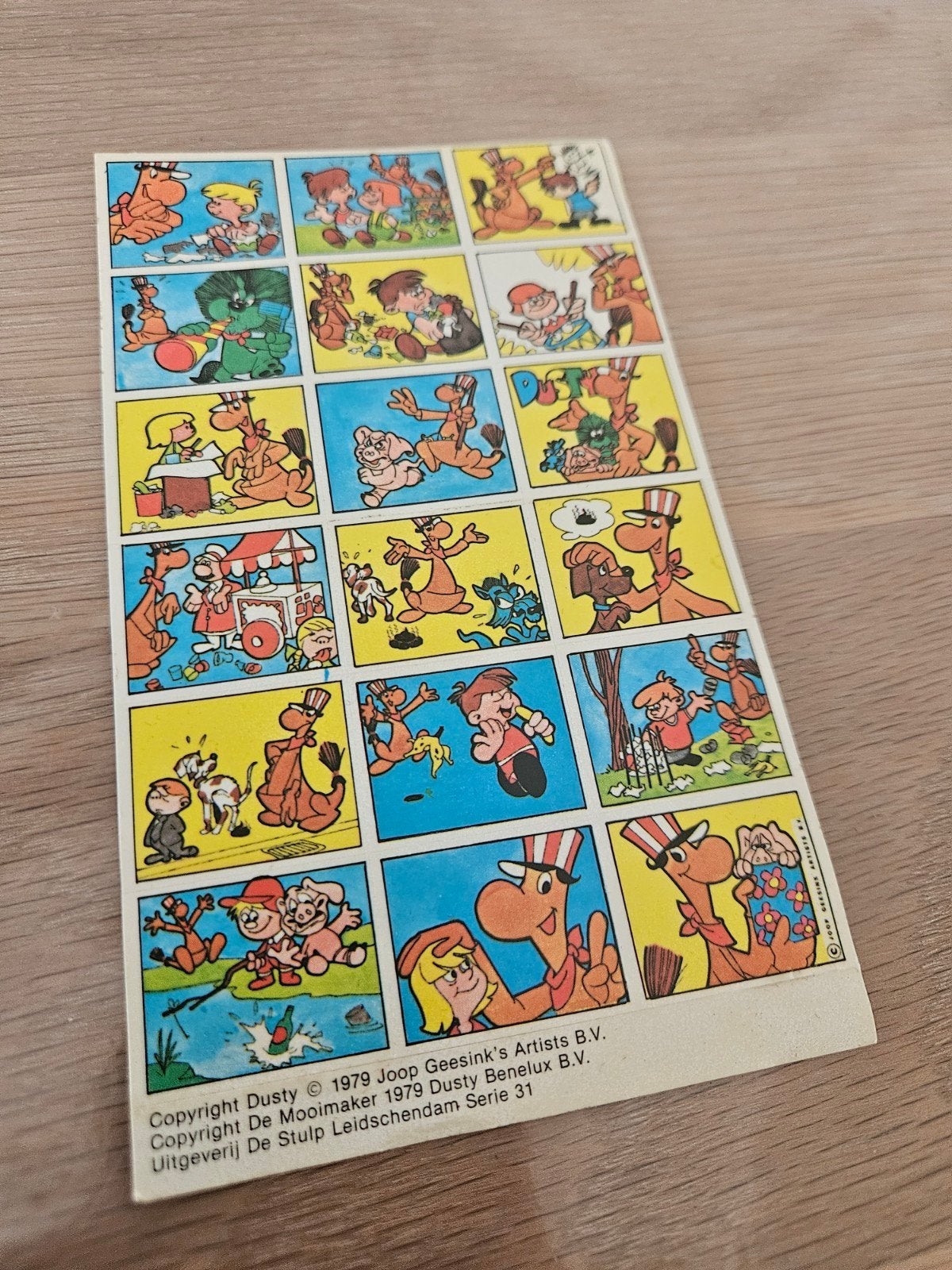Dusty sticker, Verzamelen, Ophalen of Verzenden