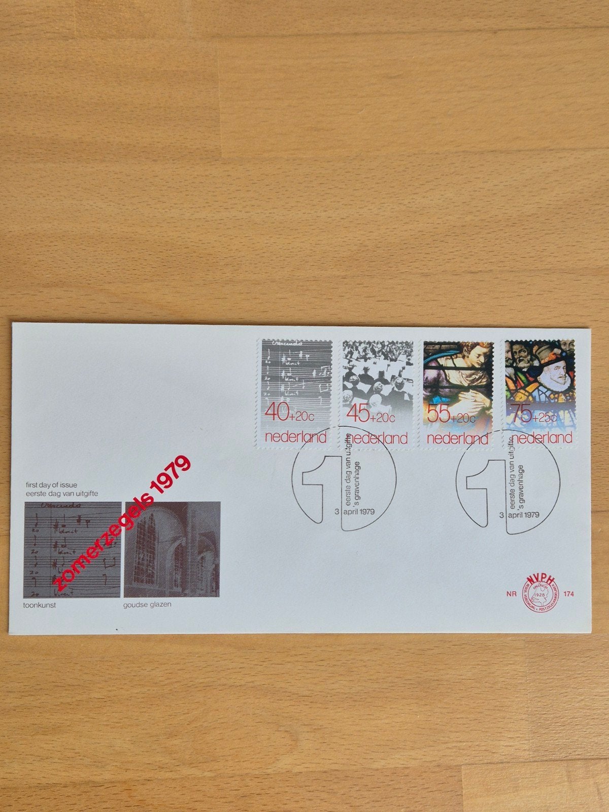 FDC 1979 Nederland zomerzegels, Postzegels en Munten, Ophalen of Verzenden, Onbeschreven, Nederland