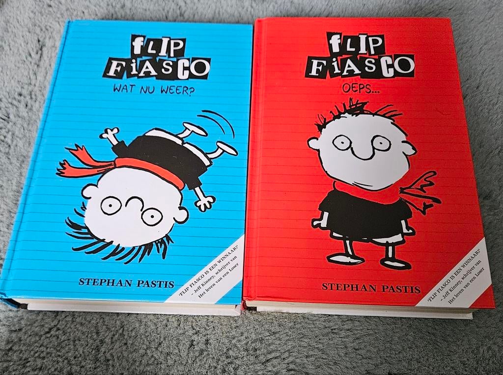 Flip fiasco boeken, Ophalen, Zo goed als nieuw, Verhalen