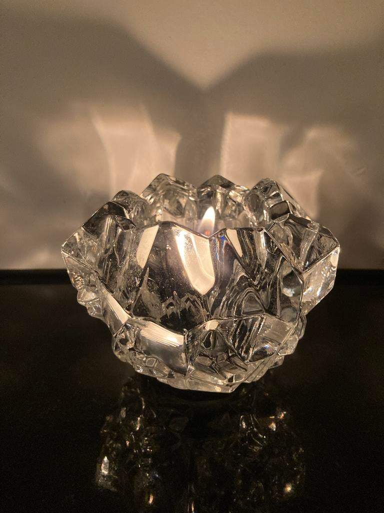Goebel Crystal waxinelichthouder, Ophalen of Verzenden, Zo goed als nieuw, Overige materialen, Kandelaar