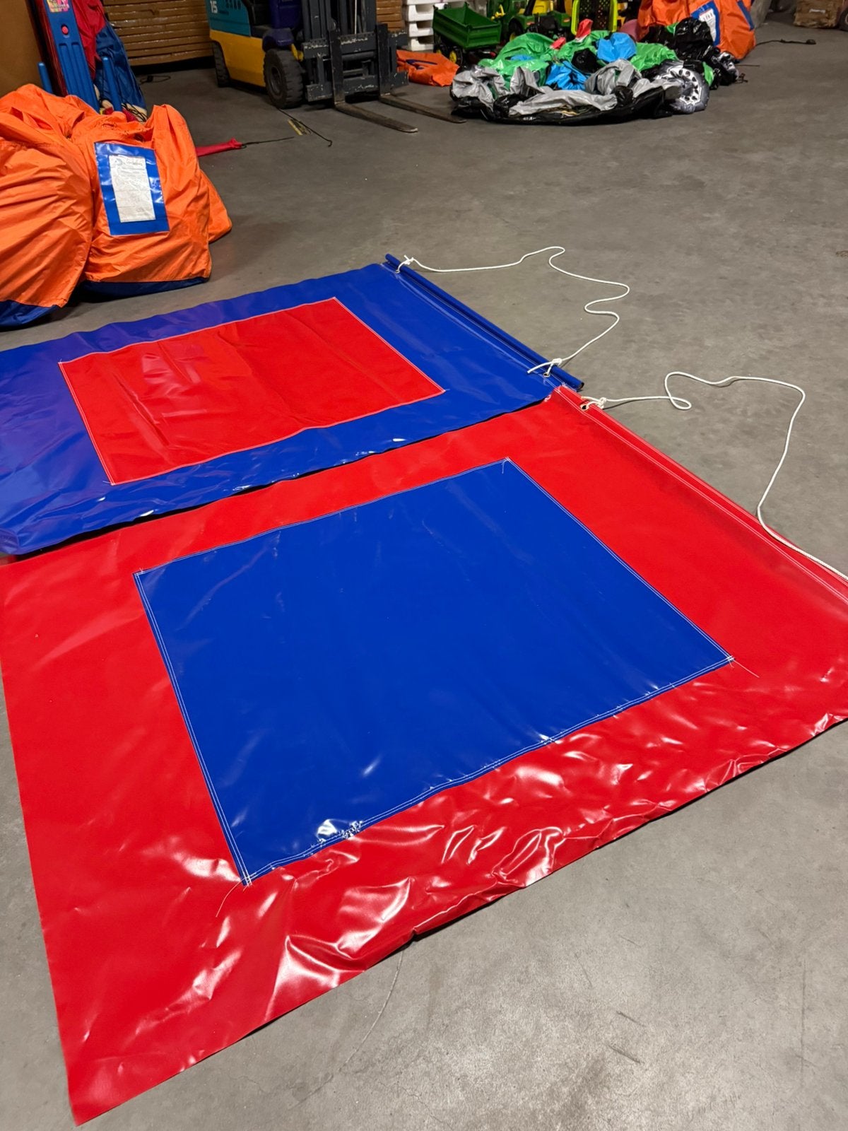 Zeskamp spel springtapijt nieuw nooit gebruikt springkussen, Ophalen, Nieuw, Overige
