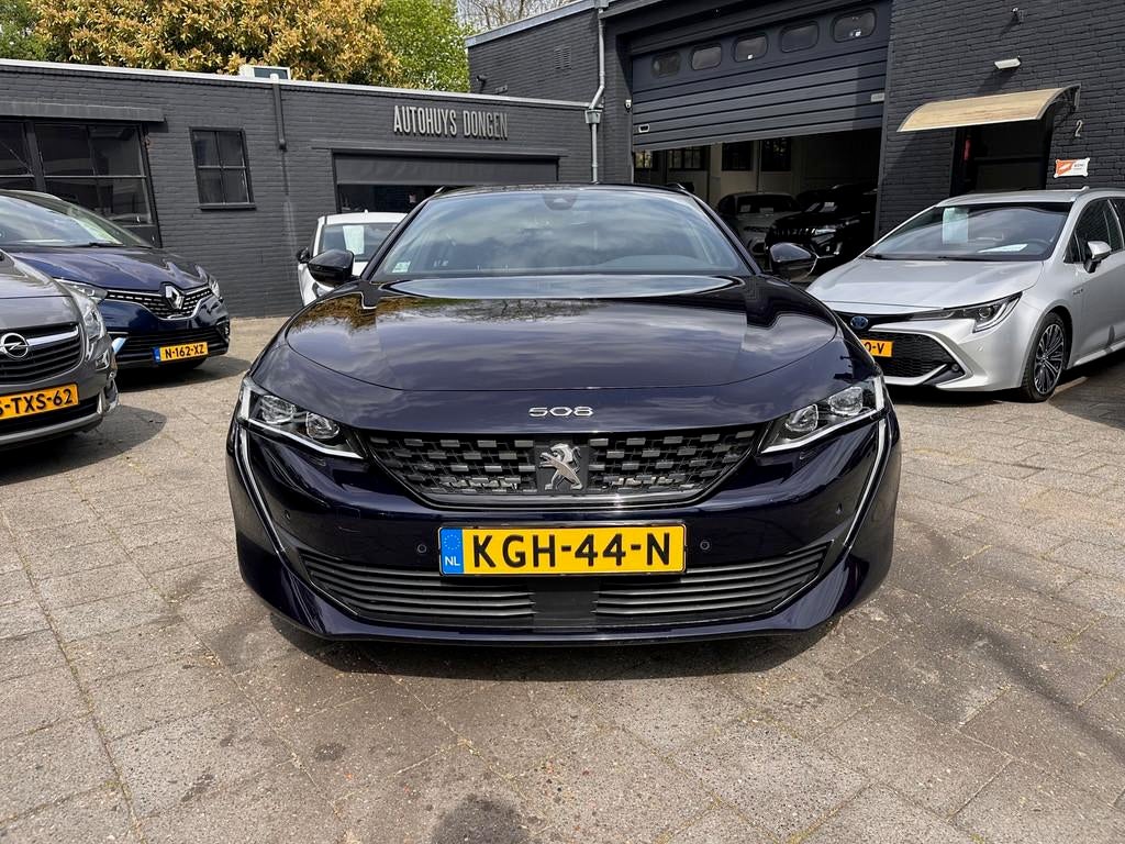 Peugeot 508 SW 1.6 HYbrid GT 225pk|Virtual Cockpit|360 Camer, Auto's, 77 km/l, Gebruikt, Zwart, 4 cilinders
