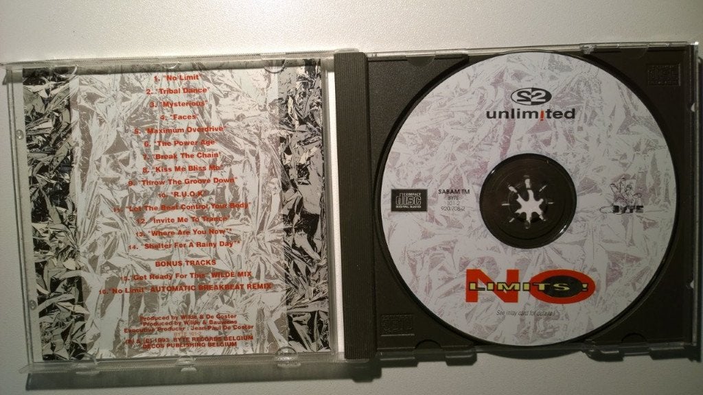 2 Unlimited - No Limits!, Ophalen of Verzenden, Zo goed als nieuw, Dance Populair, Album