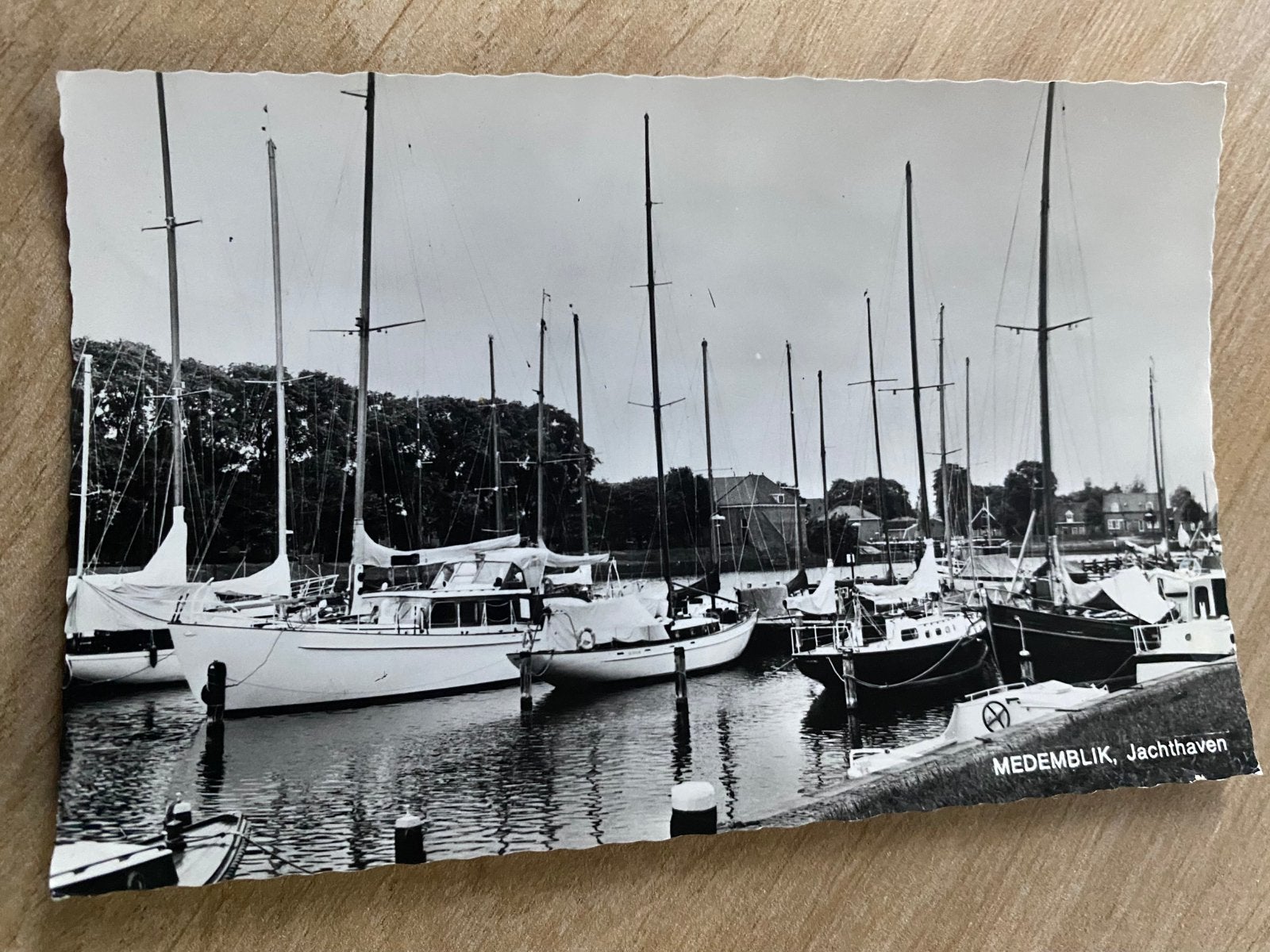 Ansichtkaarten Jachthaven Medemblik, Ophalen of Verzenden