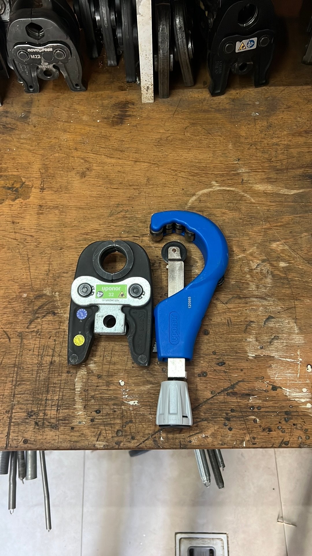 Persbek uponor u 32mm inc buissnijder