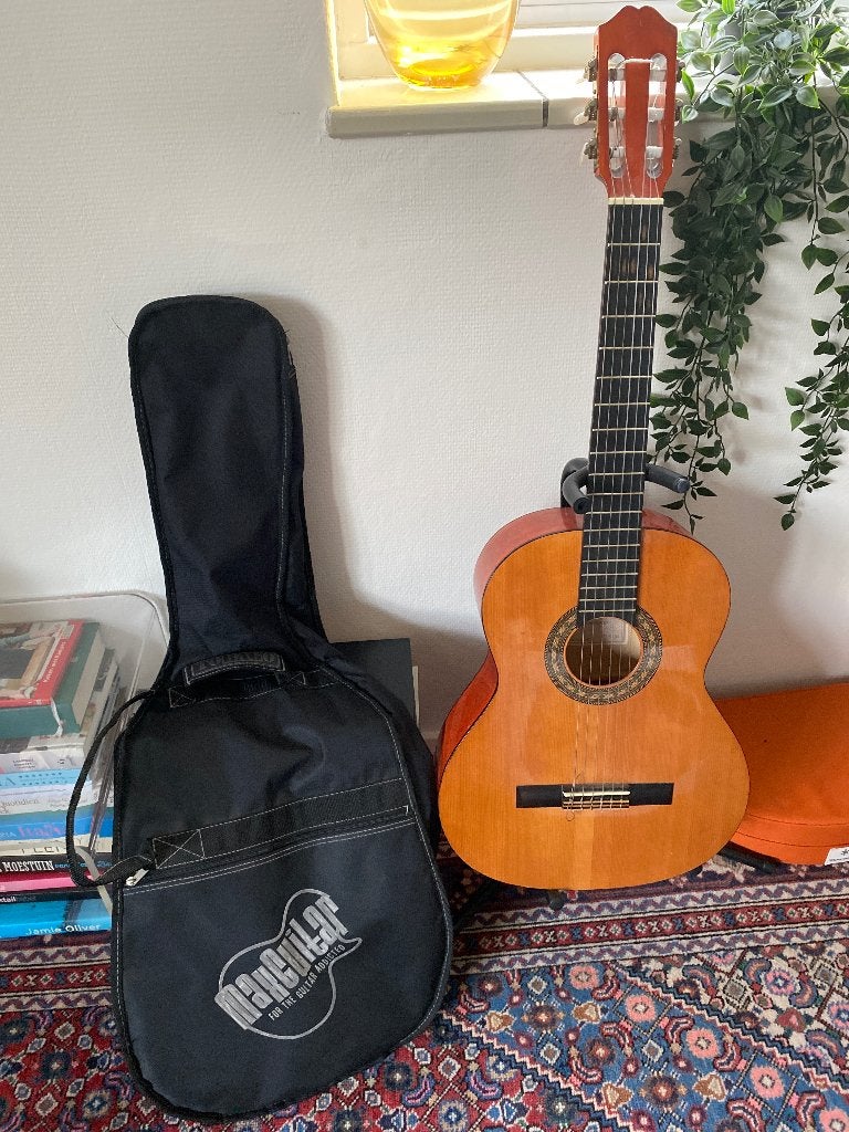 Santos Y Mayor akoestische gitaar, Ophalen, Gebruikt, Klassieke of Spaanse gitaar, Met koffer