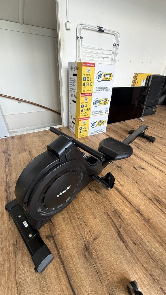 VirtuFit Easy Fit Roeitrainer VFROWEF, Ophalen, Benen, Zo goed als nieuw, Metaal