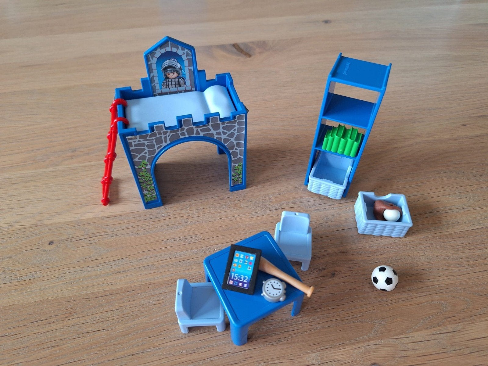 Playmobil 6556 jongens slaapkamer set (niet helemaal complee, Gebruikt, Gebouw, Complete set, Ophalen of Verzenden