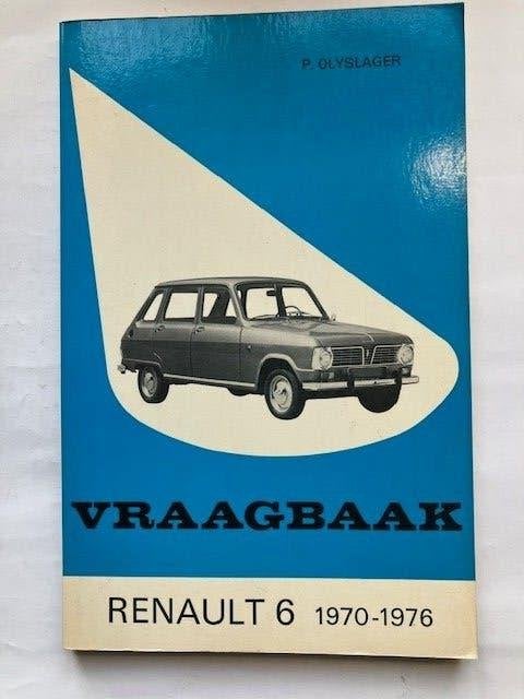 Vraagbaak Renault 6 (1970-1976) - Handleiding   NL, Ophalen of Verzenden