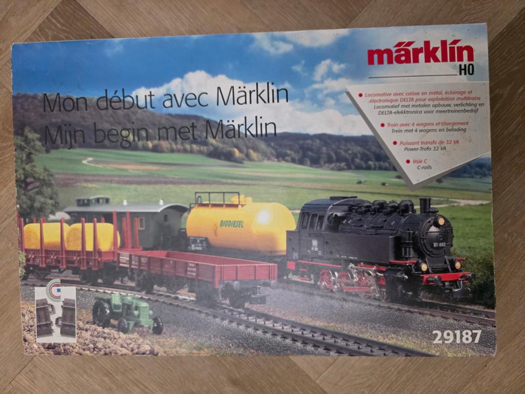 Marklin 29187 trein baan, Hobby en Vrije tijd, Modeltreinen | H0, Ophalen of Verzenden, Wisselstroom, Märklin