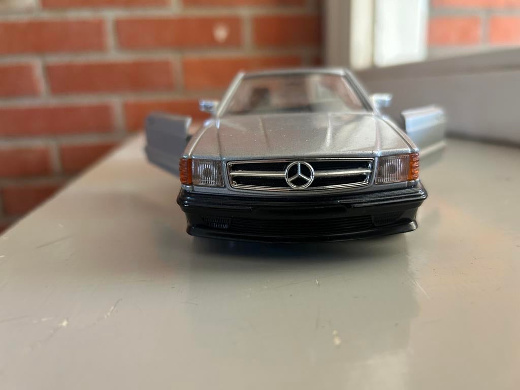 Mercedes coupe 500 SEC, Ophalen of Verzenden, Zo goed als nieuw, Bburago