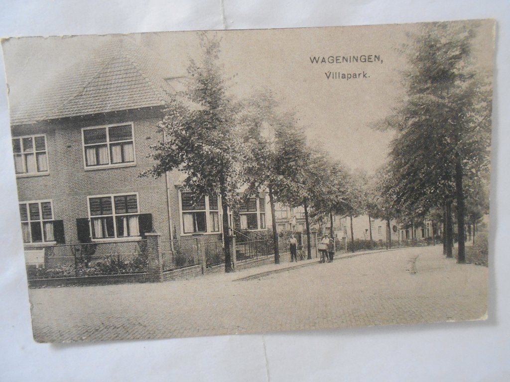 Wageningen, Villapark zeer oud Wageningen Villapark in 1928, Ophalen of Verzenden, 1920 tot 1940, Gelopen, Gelderland