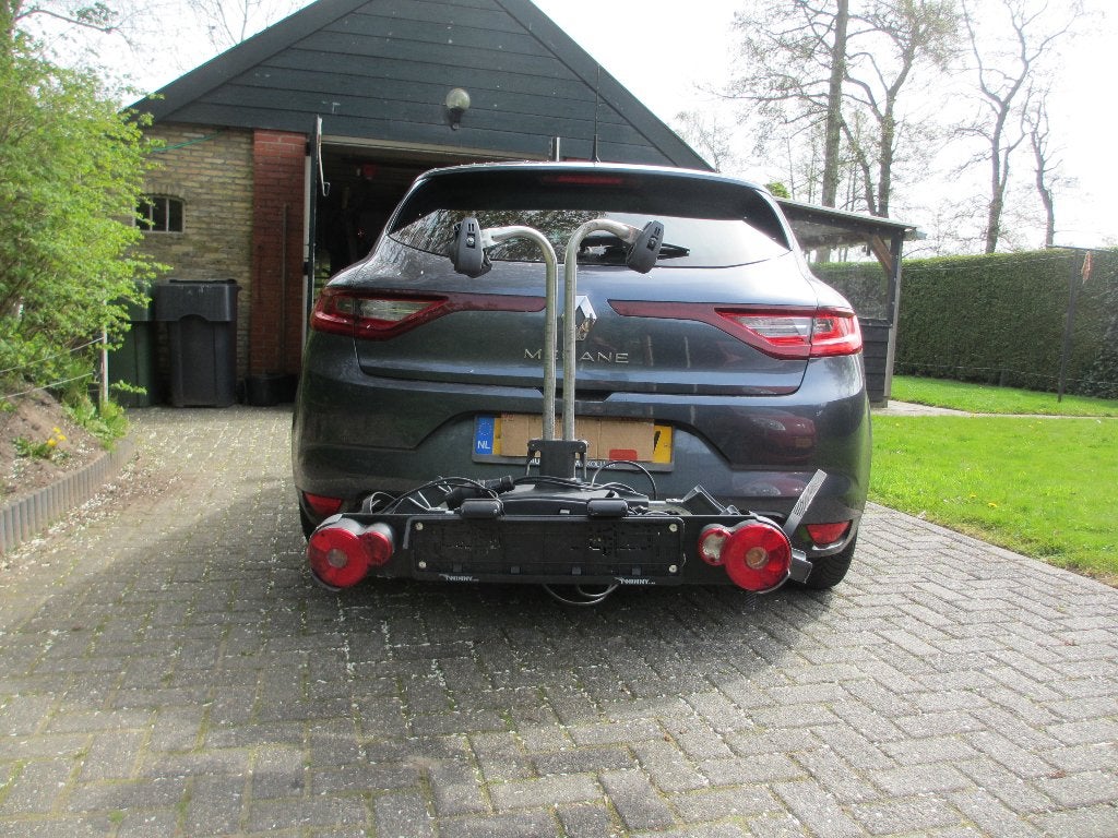 twinny load,zgan,kantelbaar,60 kg e-bike,slot,sleutel,snelko, Ophalen, Elektrische fiets, Zo goed als nieuw, 2 fietsen