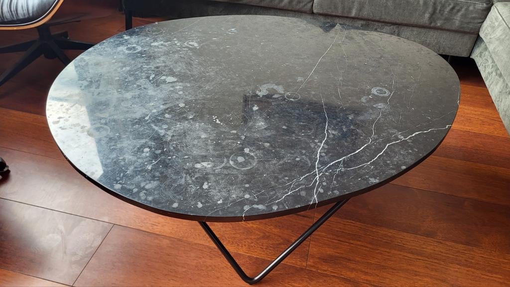 Marmeren salontafel, Ophalen, Minder dan 50 cm, Rechthoekig, 100 tot 150 cm
