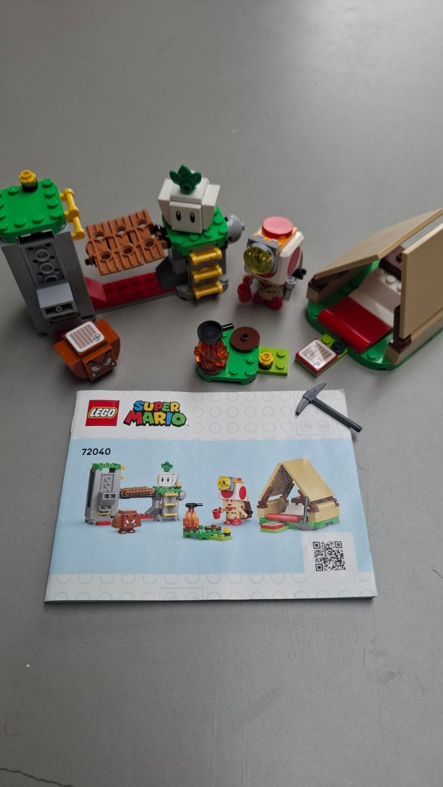 LEGO Super Mario: Toad's Schatzoektocht Uitbreidingsset, Ophalen, Zo goed als nieuw, Overige merken