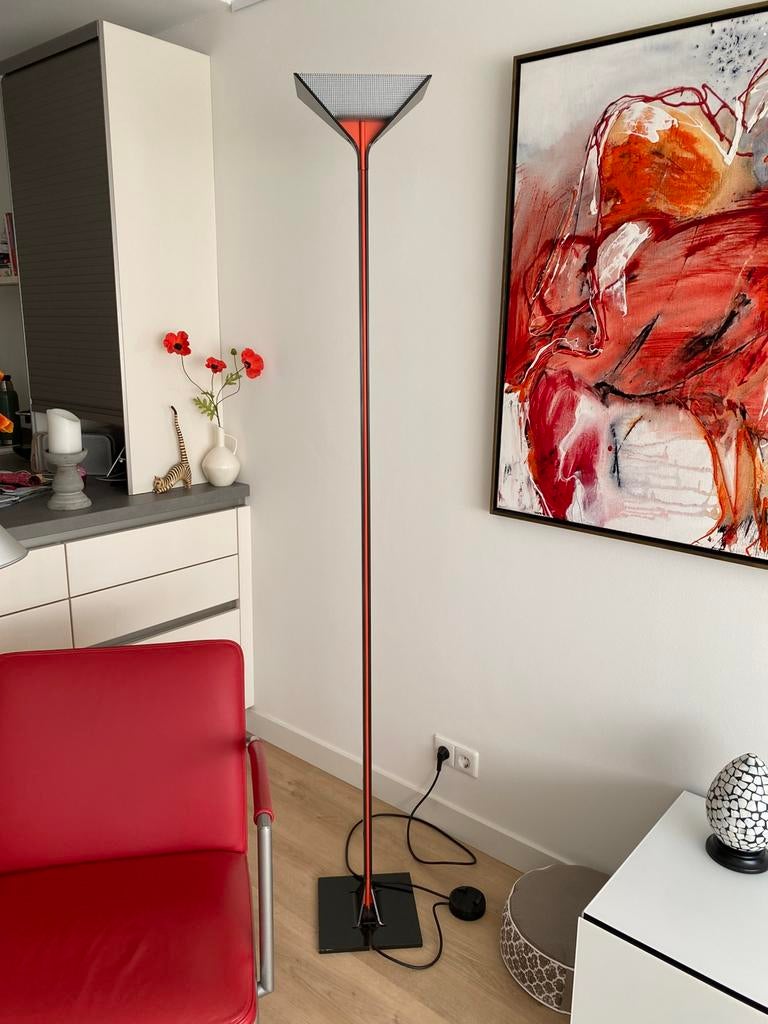 FLOS Papillona Design Vloerlamp (Italy-1970), Huis en Inrichting, Lampen | Vloerlampen, Gebruikt, 150 tot 200 cm, Metaal, Ophalen