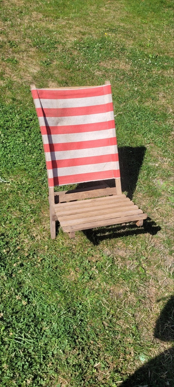 Leuke kinder klapstoel, Ophalen