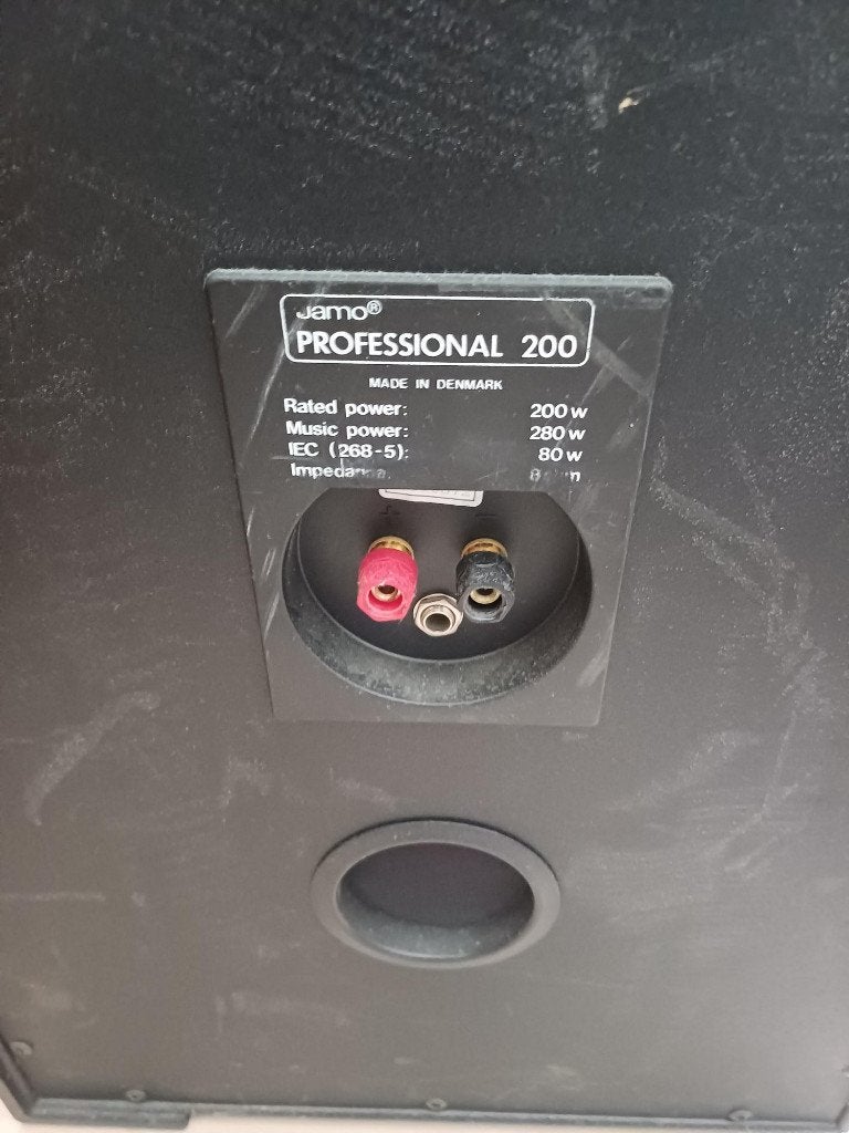 Jamo professional 200 geluidsboxen, Ophalen, Zo goed als nieuw, 150 watt of meer, Jamo