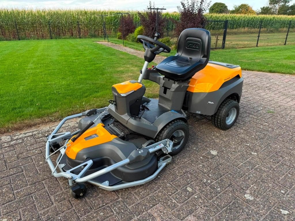 Stiga Park 500 W met Combi Pro 110 Q maaidek, Ophalen, Stiga, Zo goed als nieuw, Mulchfunctie