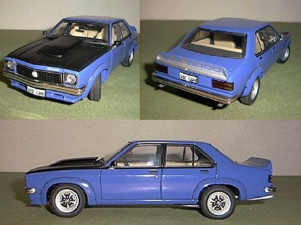 1/18 Holden Torana SLR5000 A9X( Opel Basis ) - Biante blauw, Ophalen of Verzenden, Nieuw, Auto, Autoart