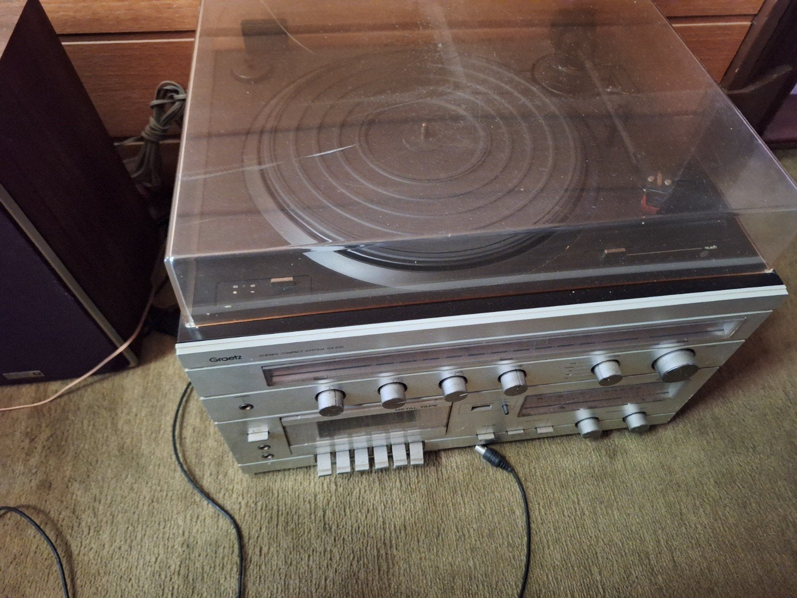 Graetz Stereo Compact System GS 630 - Werking Onbekend, Losse componenten, Niet werkend, Ophalen, Cassettedeck