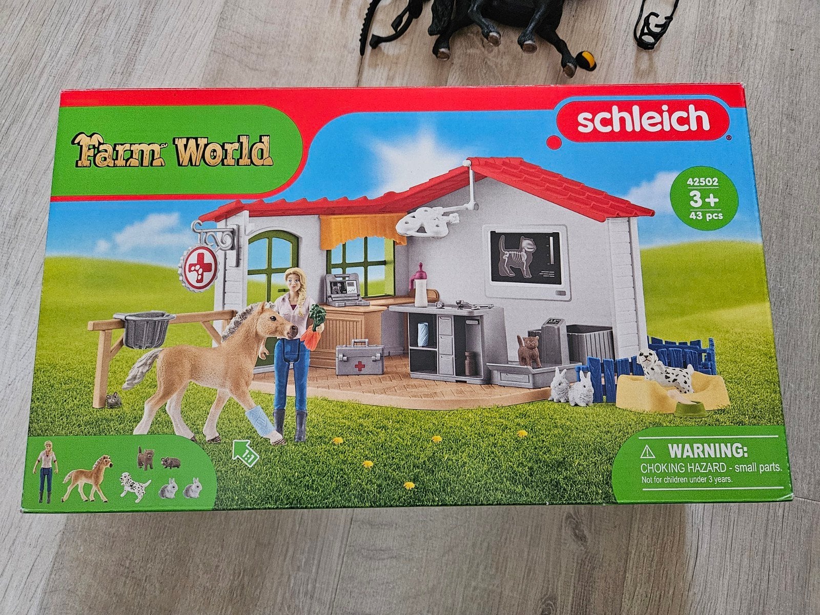 Schleich Farm World 42502 & Horse Club 42640 + extra's, Ophalen of Verzenden, Gebruikt