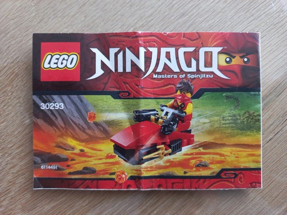 handleiding van de LEGO Ninjago 30293 Kai Drifter (ook beken, Gebruikt, Lego, Overige typen, Ophalen of Verzenden