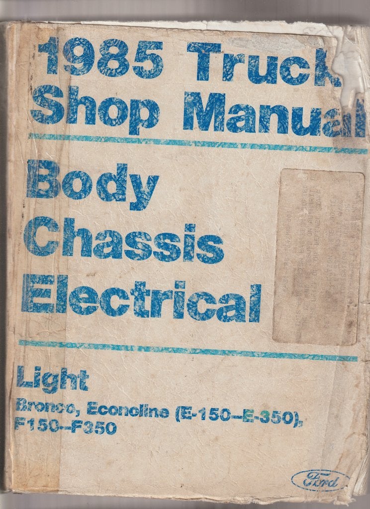 FORD TRUCK 1985 Shopmanual-ALL-Cars, Auto diversen, Ophalen of Verzenden