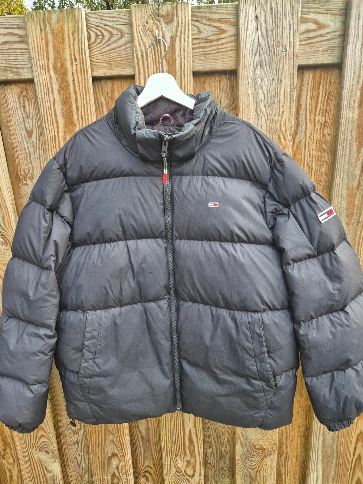 Tommy Jeans Puffer Jacket Zwart - Maat 2XL, Kleding | Heren, Zwart, Overige maten, Ophalen of Verzenden, Tommy Jeans