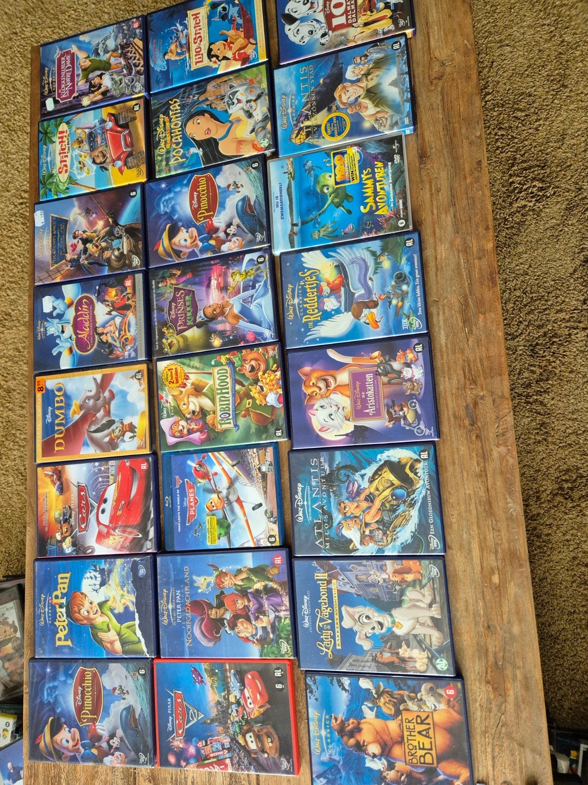 39 Disney dvd's, Alle leeftijden, Ophalen of Verzenden, Zo goed als nieuw