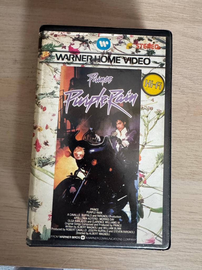 Prince - Purple Rain Betamax (Warner Home Video) ex rental, Vanaf 12 jaar, Verzenden, Gebruikt, Overige genres