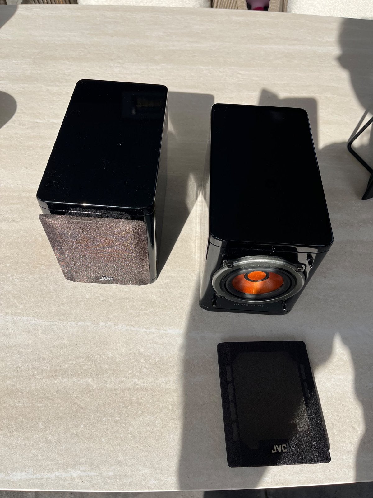 JVC Wood Cone Luidsprekerset SP-EXP1, Ophalen, Gebruikt, Speakerset, JVC