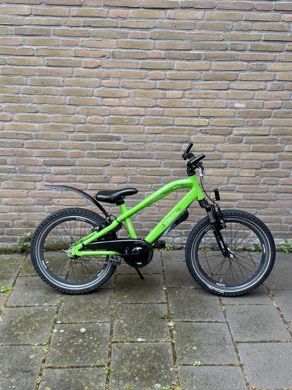 nette jongensfiets alpina trial 20 inch, Ophalen, Zo goed als nieuw, 20 inch, Handrem