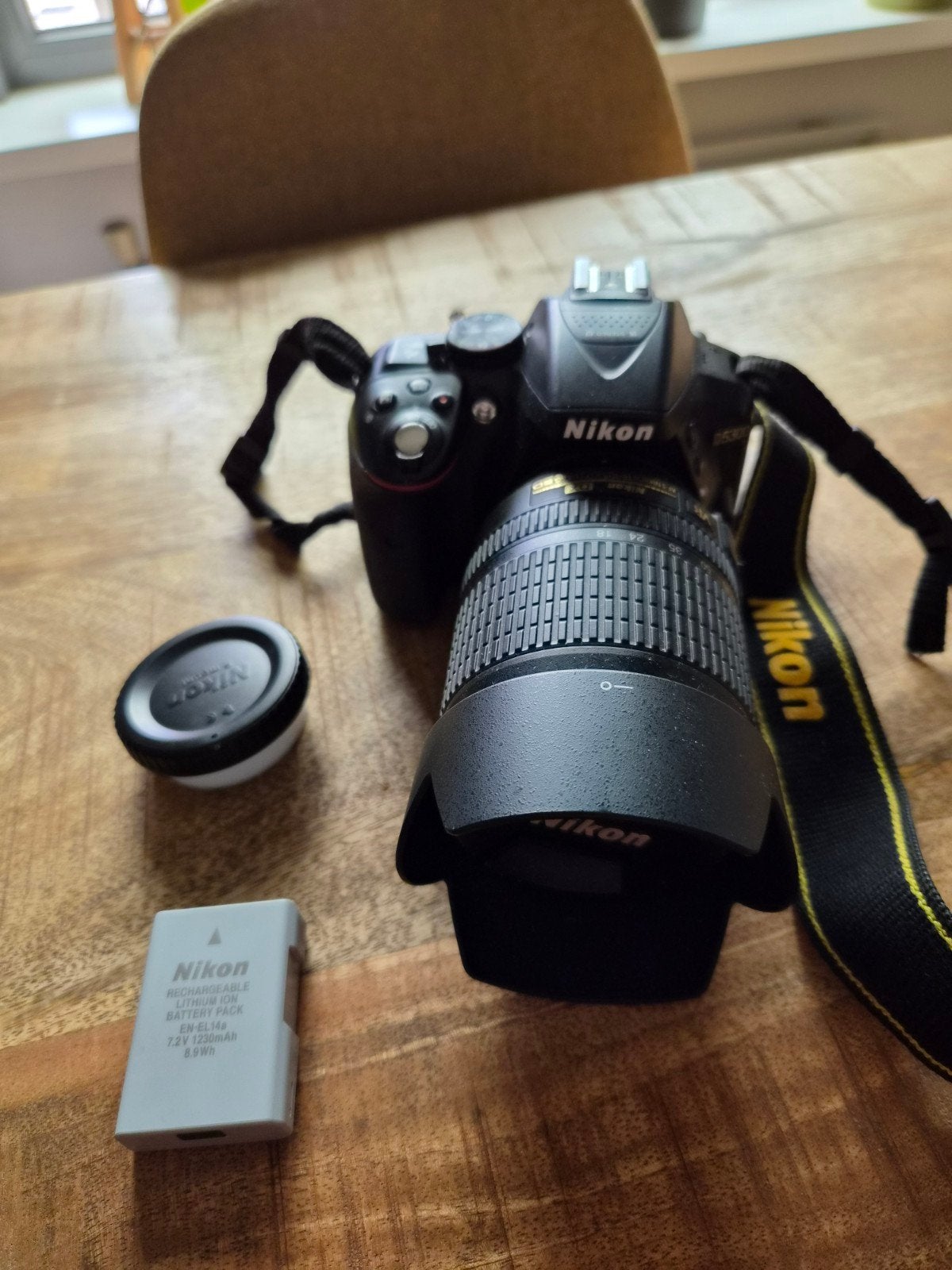 Nikon D5300 Spiegelreflexcamera met AF-S Nikkor 18-105mm len, Spiegelreflex, Zo goed als nieuw, Nikon, Ophalen