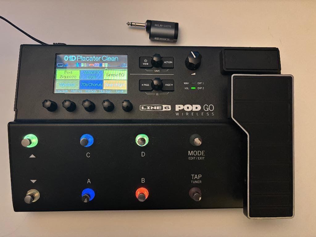 Line6 POD GO Wireless, Muziek en Instrumenten, Effecten, Ophalen of Verzenden, Zo goed als nieuw, Delay of Echo