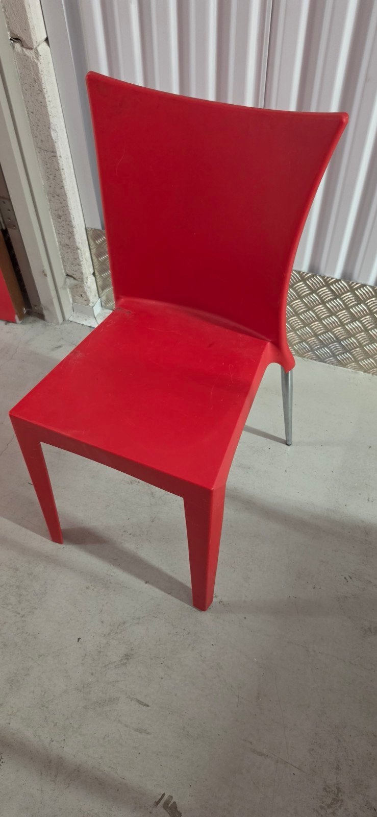 Design stoel (Italiaans), Arrmet model Manzano JO, Ophalen, Modern design, Eén, Rood