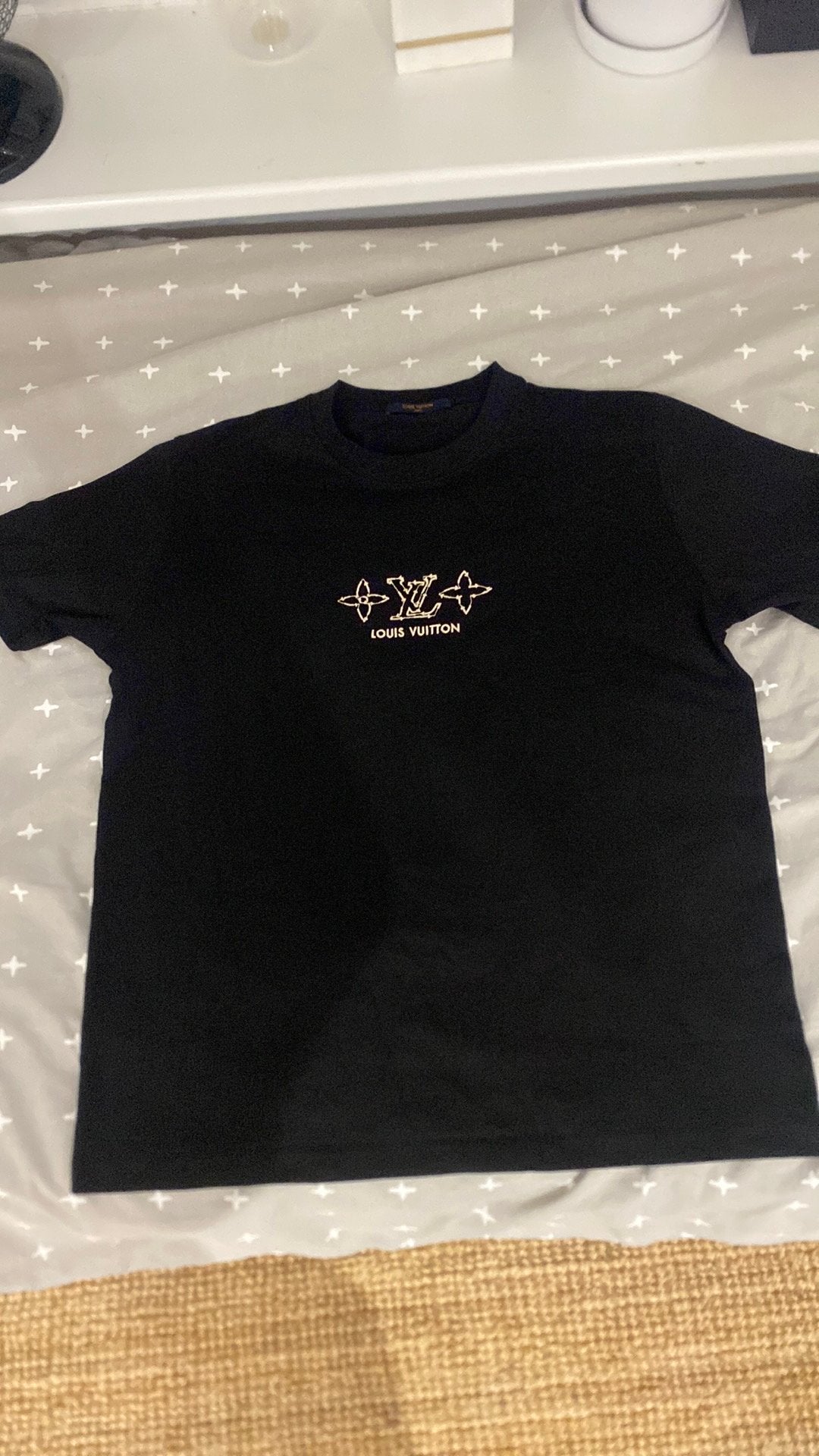 Louis vuitton T-shirt, Kleding | Heren, T-shirts, Ophalen of Verzenden, Nieuw, Maat 52/54 (L), Zwart