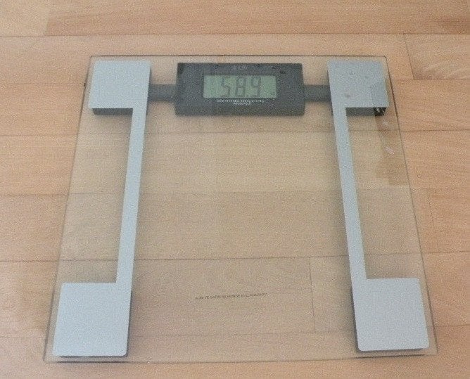 Weegschaal., Ophalen of Verzenden, Zo goed als nieuw, Personenweegschaal, 100 kg of meer