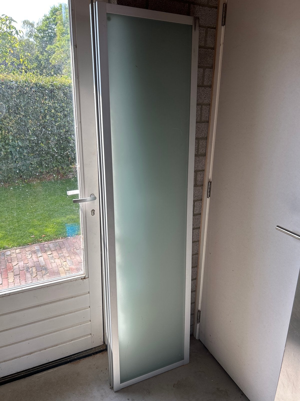 Glazen Ikea PAX deur, Ophalen, Gebruikt, Glas