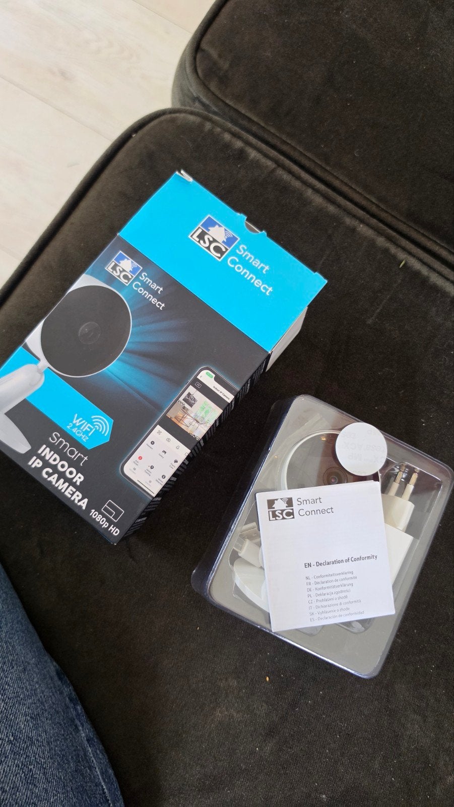 LSC Smart Connect Binnen IP Camera 1080p HD, Audio, Tv en Foto, Videobewaking, Ophalen of Verzenden, Nieuw, Binnencamera