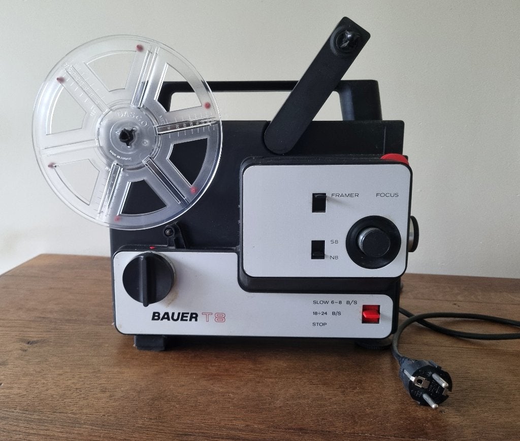 Vintage Bauer T8 projector, Ophalen, 1960 tot 1980, Projector