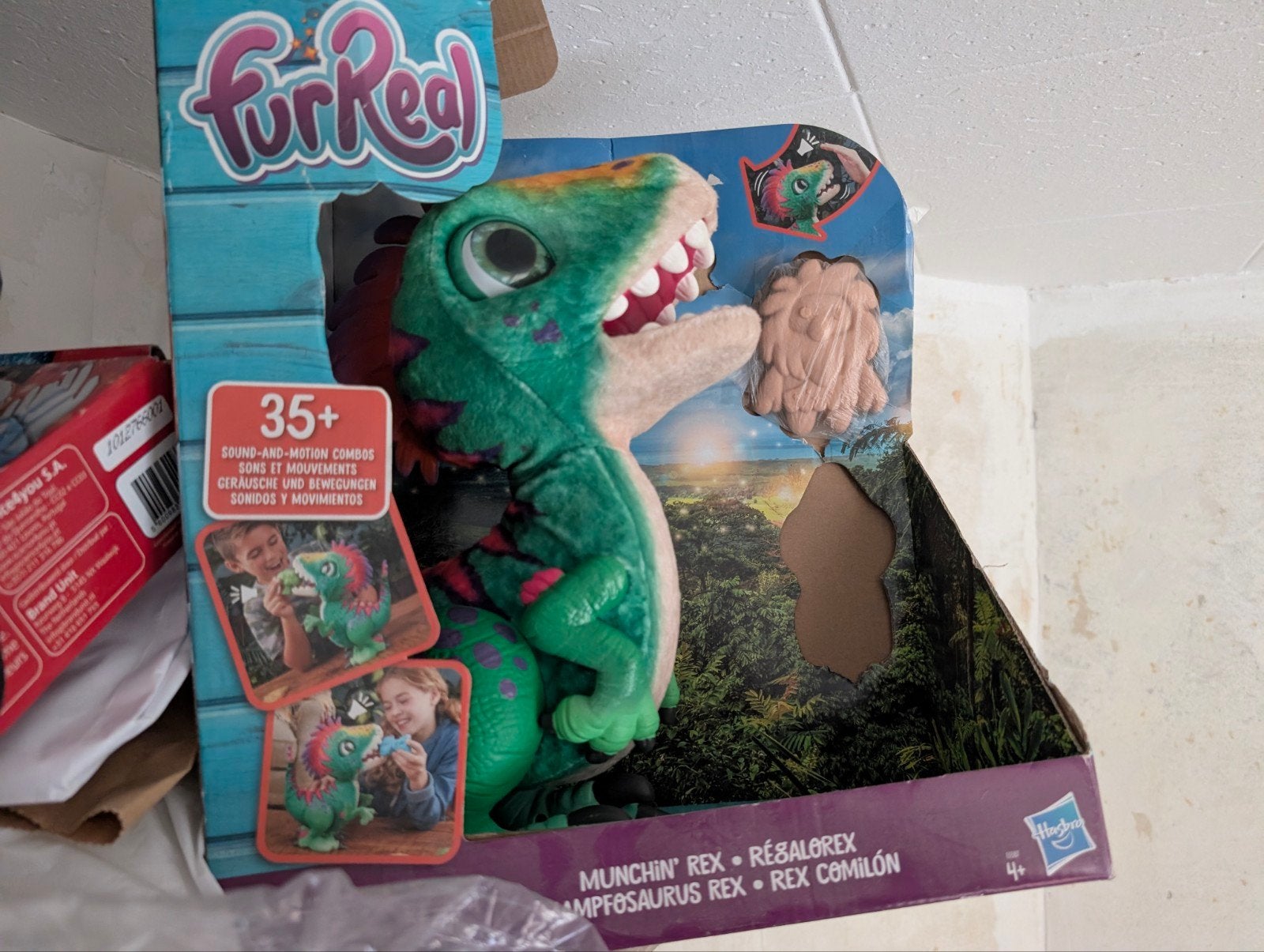 FurReal Munchin' Rex Dinosaurus - Interactief Speelgoed, Ophalen of Verzenden, Zo goed als nieuw, Jongen of Meisje