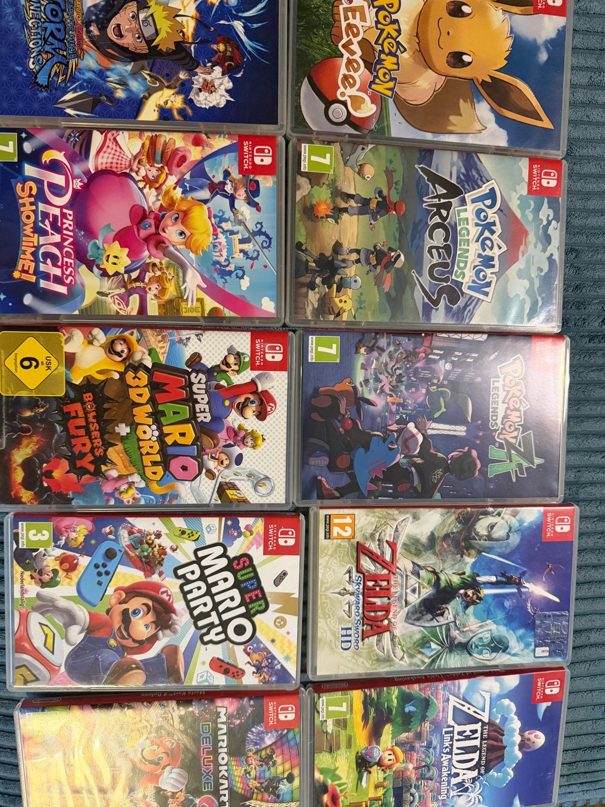 10 nintendo switch games, 3 spelers of meer, Ophalen of Verzenden, Zo goed als nieuw, Vanaf 3 jaar