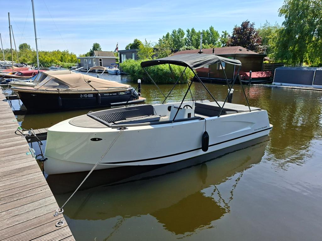 Tender luxury 60 sloep, Watersport en Boten, Motorboten en Motorjachten, Aluminium, Sloep, Ophalen